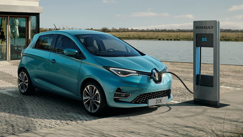 Renault Zoe charging